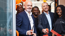 Clive Smith, Executive Vice President of Customer Management for the Asia, Oceania, and Africa (AOA) Region, and Pietro Cassani, President and CEO at Sidel (Image: Sidel)