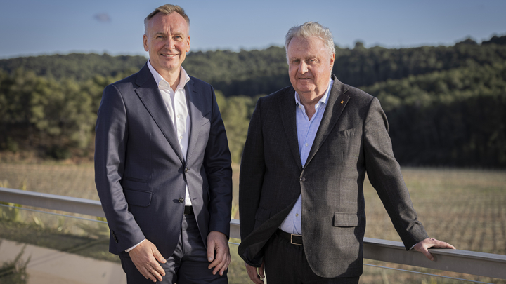 Andreas Brokemper and Pedro Ferrer (Credit: La Freixeneda)