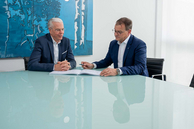 Christoph Klenk (l.) and Thomas Ricker (Credit: Krones)