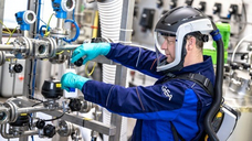 Explosion-protected test in accordance with ATEX standards at GEA’s Process Test Center in Oelde, Germany. Source: GEA 